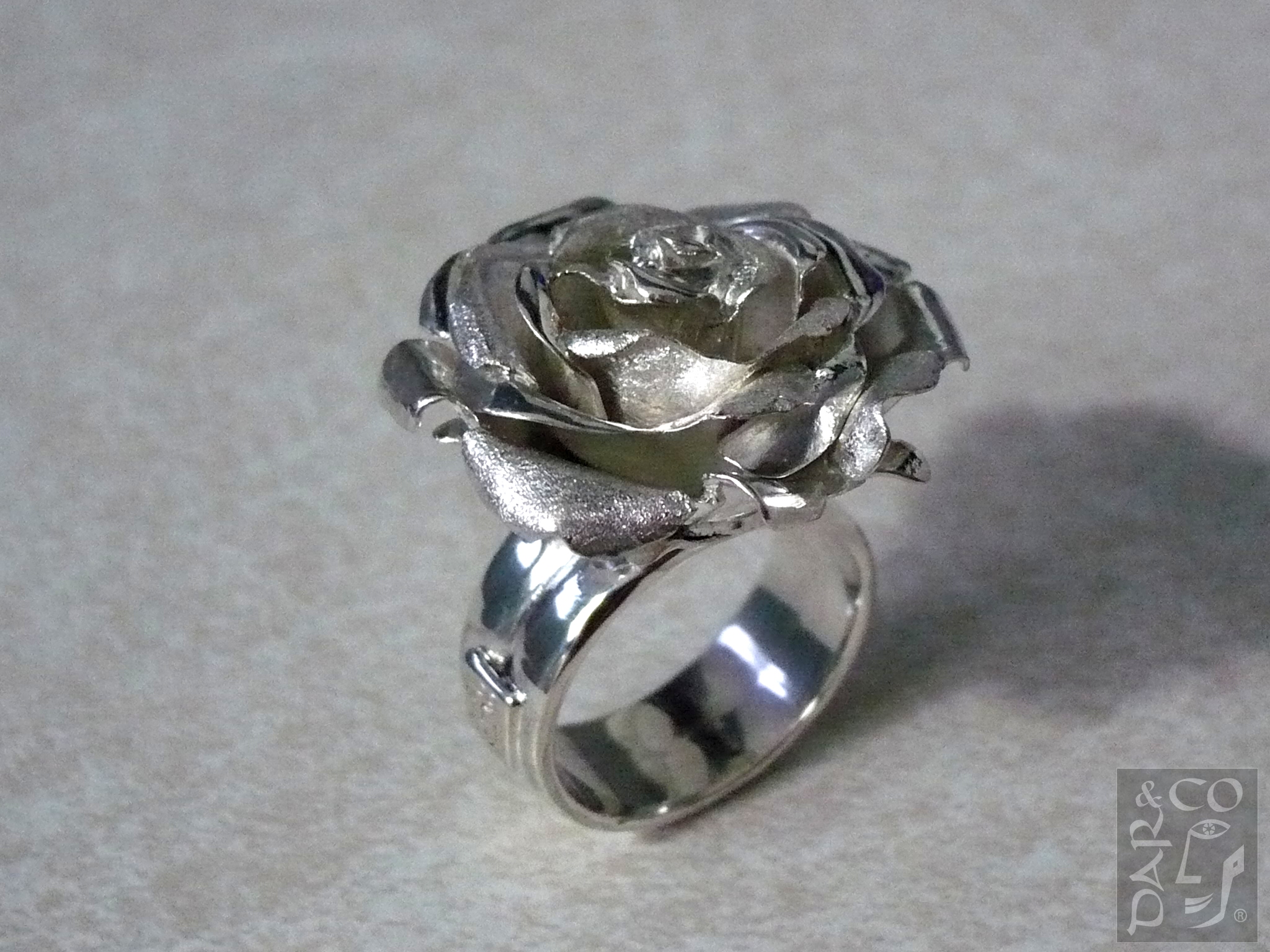 Anillos de online rosas en plata
