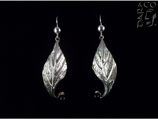 ARETES PLATA 925 Y GEMAS