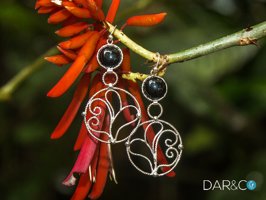 ARETES PLATA 925 Y ÓNIX
