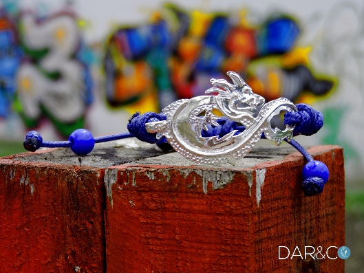 PULSERA PLATA 925 Y CORDÓN