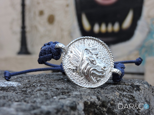 PULSERA PLATA 925 R CORDÓN